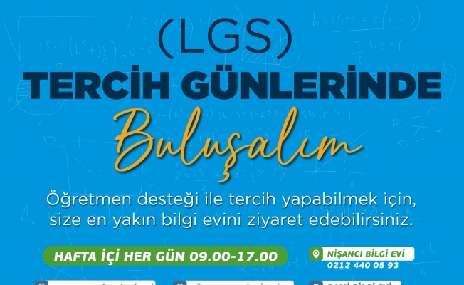 Eyüpsultan Belediyesi’nden öğrencilere LGS tercih desteği