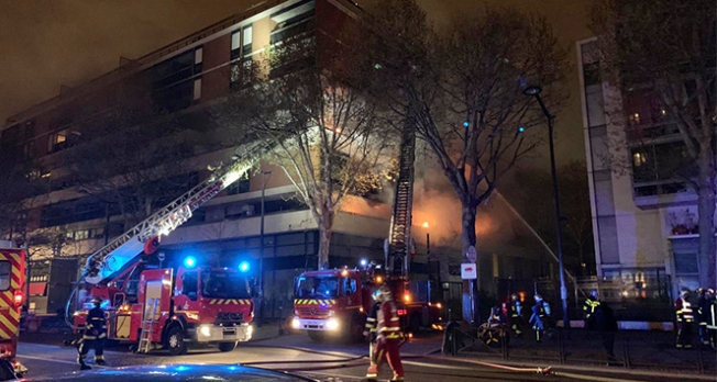 Fransa'nın başkenti Paris'te korkutan patlama