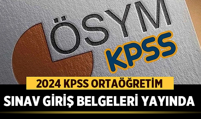 KPSS Ortaöğretim (Lise) sınav tarihi ve saati 2024 || KPSS ortaöğretim ne zaman, bu hafta mı?